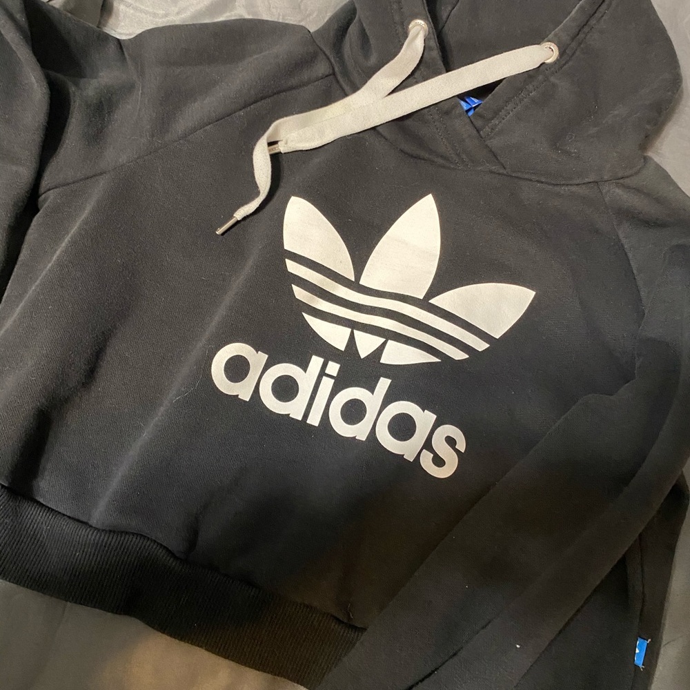 Adidas cropped hoodie